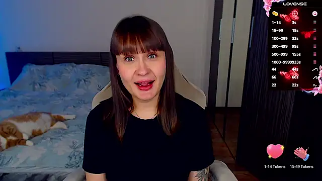 Cutie-Melanie online show from 01.14.26