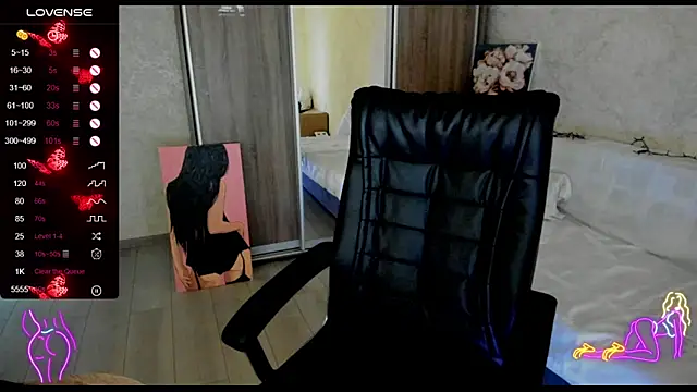 Snapshot of _NigoNika chatting on 01.18.25 NigoNika online show from 01.18.25