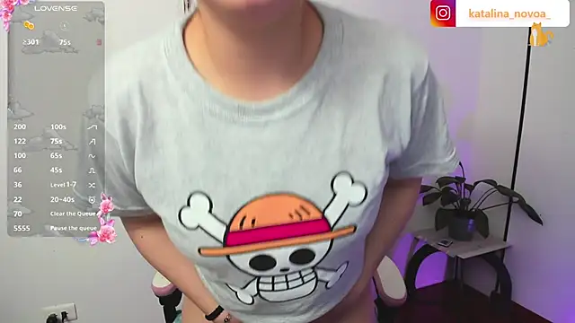 Katalina novoa online show from 07.08.26