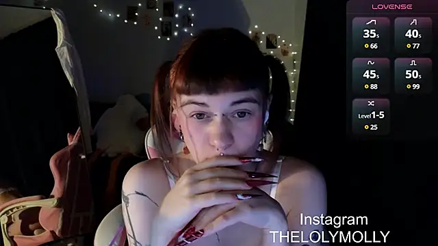 LolyMolli online show from 01.19.25