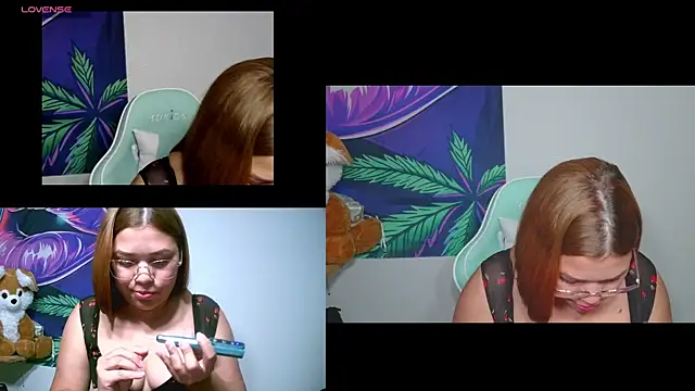 Snapshot of Atenea_6 chatting on 10.24.25 Atenea 6 online show from 10.24.25