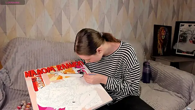Snapshot of Kvetachka chatting on 03.11.25 Kvetachka online show from 03.11.25