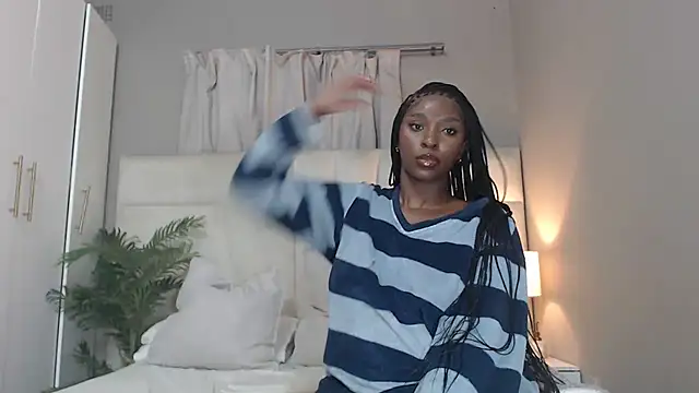 Snapshot of naughtyblackdolie chatting on 10.22.25 naughtyblackdolie online show from 10.22.25