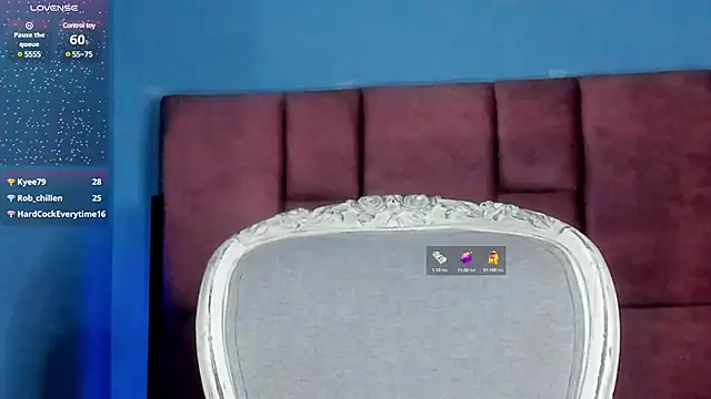 Snapshot of NinaInk chatting on 01.20.25 NinaInk online show from 01.20.25
