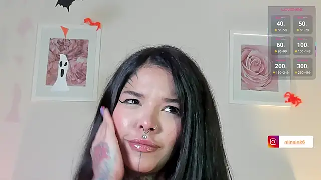 NinaInk online show from 10.21.25