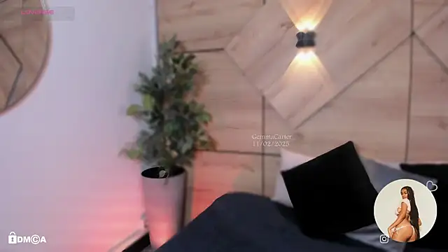 Snapshot of GemmaCarter_ chatting on 02.11.25 GemmaCarter online show from 02.11.25