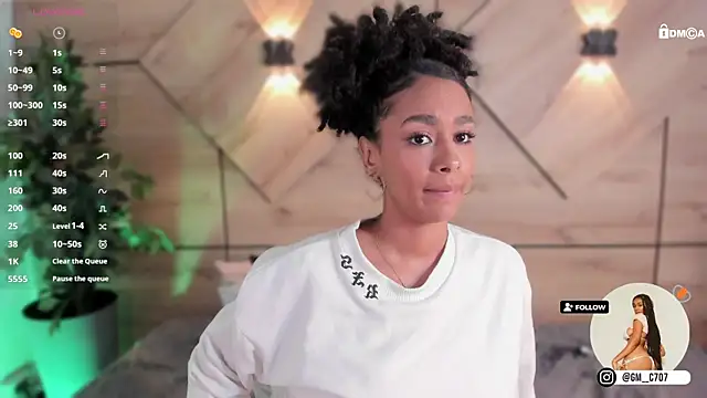 Snapshot of GemmaCarter_ chatting on 02.21.25 GemmaCarter online show from 02.21.25