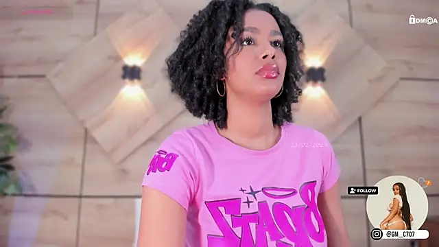 Snapshot of GemmaCarter_ chatting on 02.23.25 GemmaCarter online show from 02.23.25