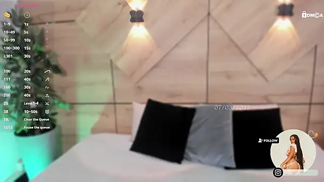 Snapshot of GemmaCarter_ chatting on 03.07.25 GemmaCarter online show from 03.07.25