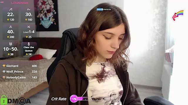 CherryBloom777 online show from 01.18.25