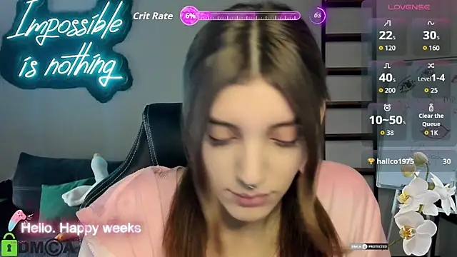 CherryBloom777 online show from 10.13.25