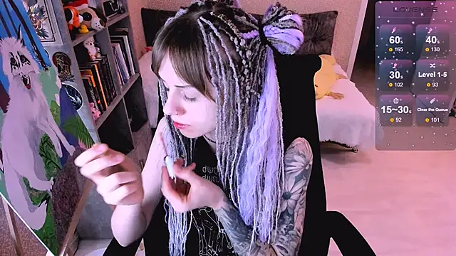 Snapshot of NaniMoore chatting on 12.02.24 NaniMoore online show from 12.02.24