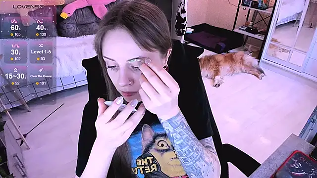 Snapshot of NaniMoore chatting on 01.12.25 NaniMoore online show from 01.12.25