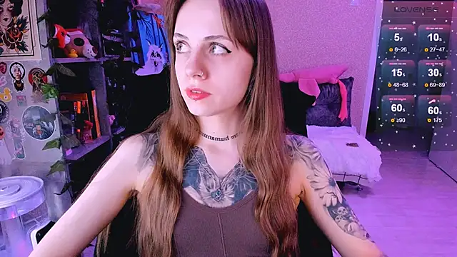 Snapshot of NaniMoore chatting on 02.03.25 NaniMoore online show from 02.03.25