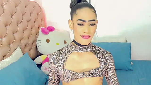 Aslhy Goddessx online show from 12.14.24