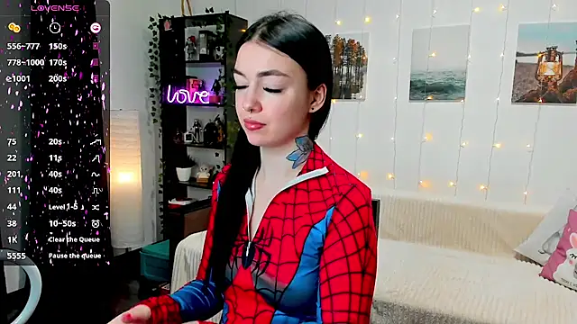 Snapshot of Magic_Allie chatting on 02.13.25 Magic Allie online show from 02.13.25