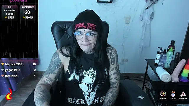 Goth ink online show from 03.14.25