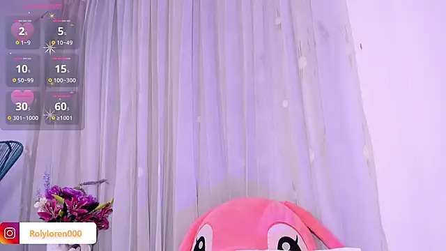 RolyLoren online show from 02.08.25