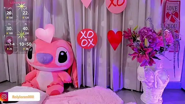 RolyLoren online show from 02.11.25