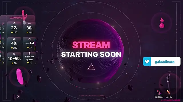 galaudin 3x  online show from 11.11.25