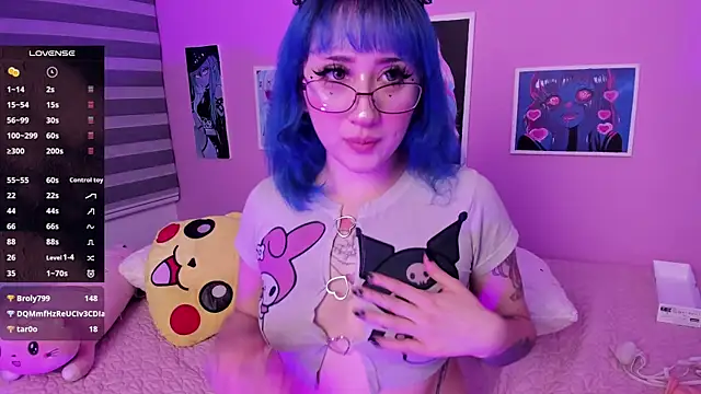 Snapshot of Miwa_violet chatting on 03.04.25 Miwa violet online show from 03.04.25