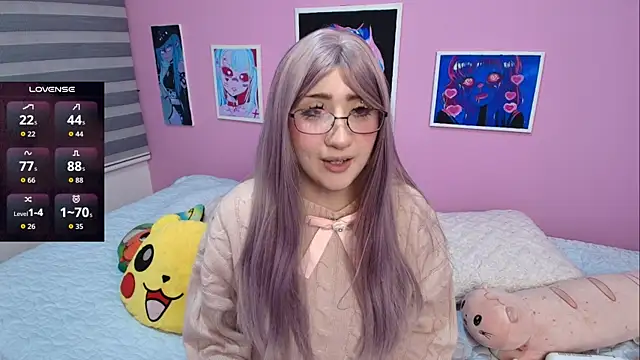 Snapshot of Miwa_violet chatting on 11.02.25 Miwa violet online show from 11.02.25