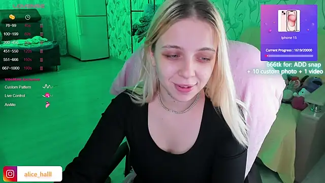 Alice Halle online show from 12.05.24