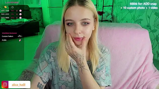 Alice Halle online show from 12.14.24