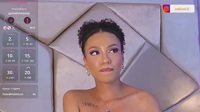 Nahomi King online show from 02.14.25