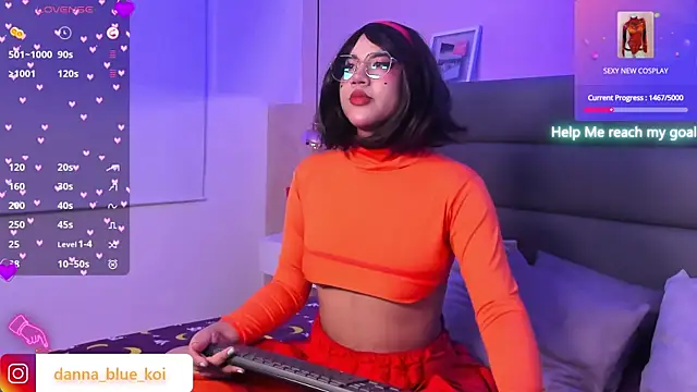 Snapshot of blue_koi chatting on 01.03.25 blue koi online show from 01.03.25