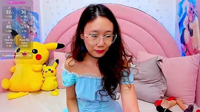 Snapshot of Nao__Chan_ chatting on 02.14.25 Nao Chan online show from 02.14.25