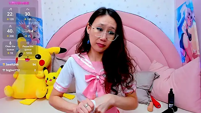 Snapshot of Nao__Chan_ chatting on 03.10.25 Nao Chan online show from 03.10.25