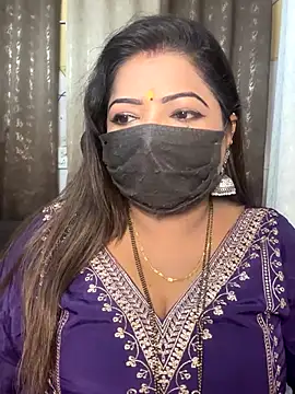 Snapshot of Oh-Monika chatting on 10.28.25 Oh-Monika online show from 10.28.25