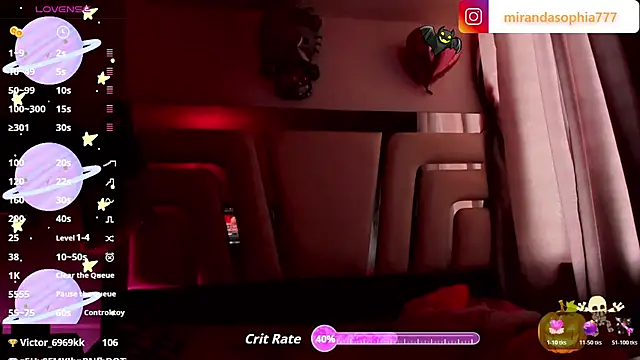 Sabriandlindaa online show from 10.31.25