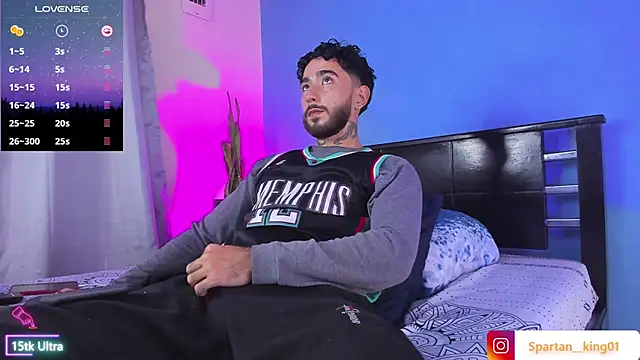 Snapshot of Spartan_king_ chatting on 03.07.25 Spartan king online show from 03.07.25