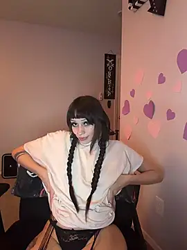 Snapshot of Gothbabbi chatting on 02.13.26 Gothbabbi online show from 02.13.26