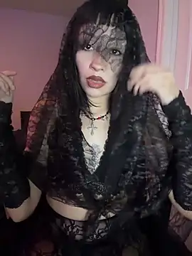 Snapshot of Gothbabbi chatting on 02.28.26 Gothbabbi online show from 02.28.26
