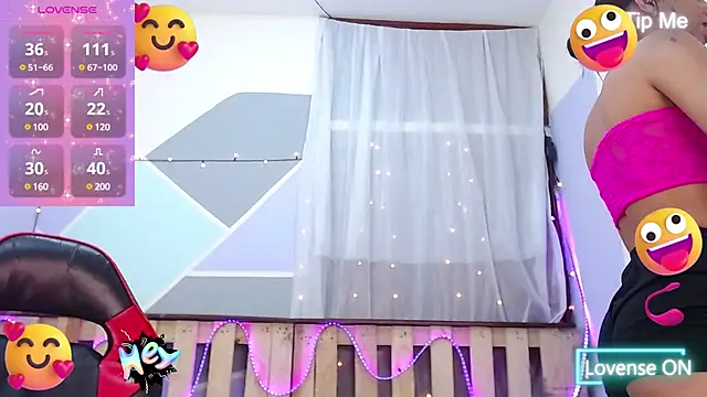 Snapshot of Lina10 chatting on 03.02.25 Lina10 online show from 03.02.25