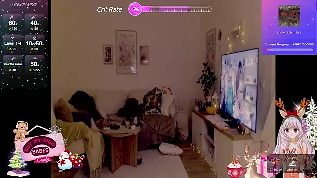 Blondecandie online show from 12.23.24