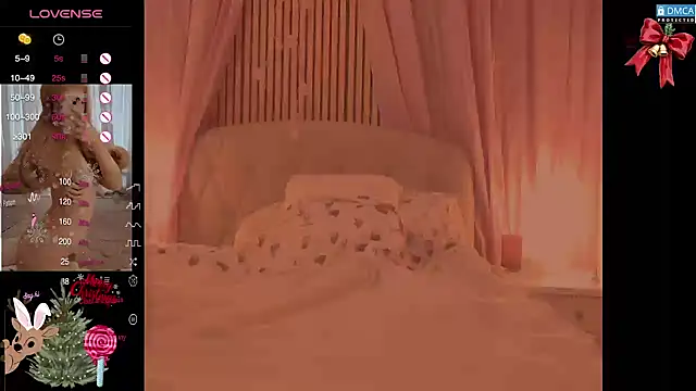 Blondecandie online show from 12.21.25