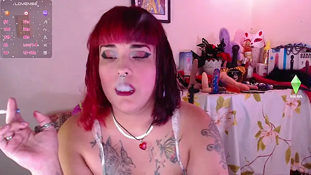 Snapshot of Ruby_Skywalker_ chatting on 02.11.25 Ruby Skywalker online show from 02.11.25
