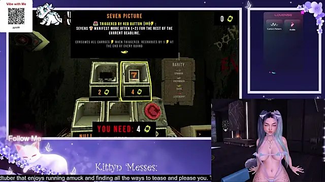 SassyKittyn online show from 10.29.25