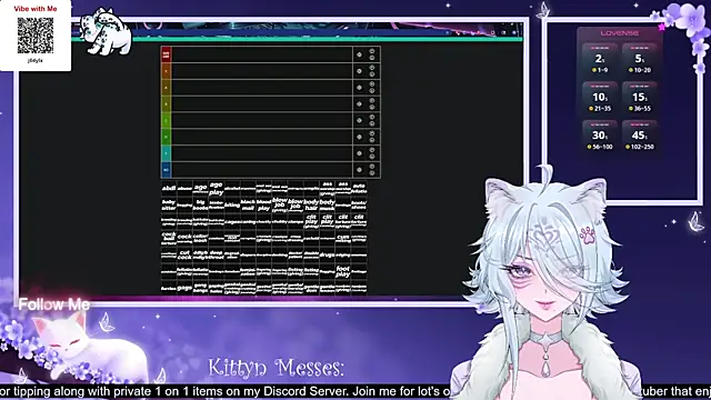 SassyKittyn online show from 10.30.25