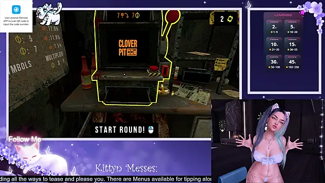 SassyKittyn online show from 10.31.25