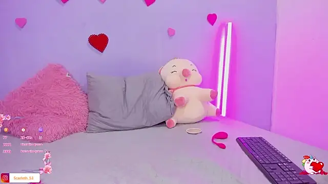 Scarlet Red  online show from 03.04.25