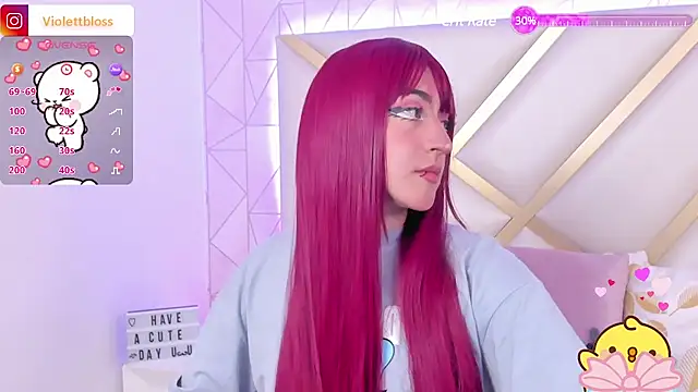 Violettbloss online show from 12.02.24