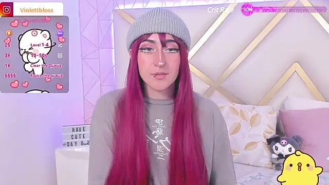 Violettbloss online show from 12.04.24