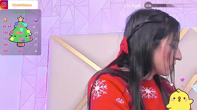 Violettbloss online show from 12.14.24