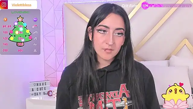 Violettbloss online show from 12.18.24