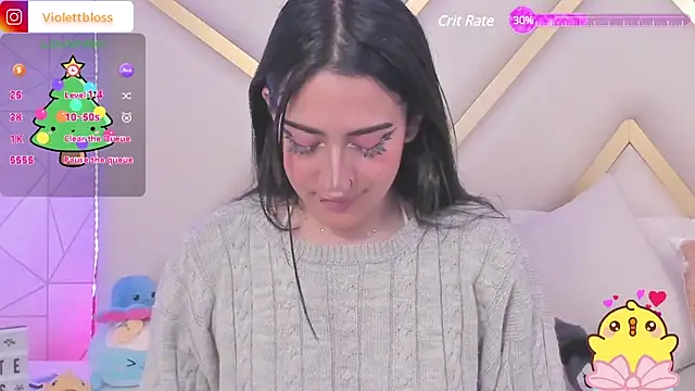 Violettbloss online show from 12.18.24